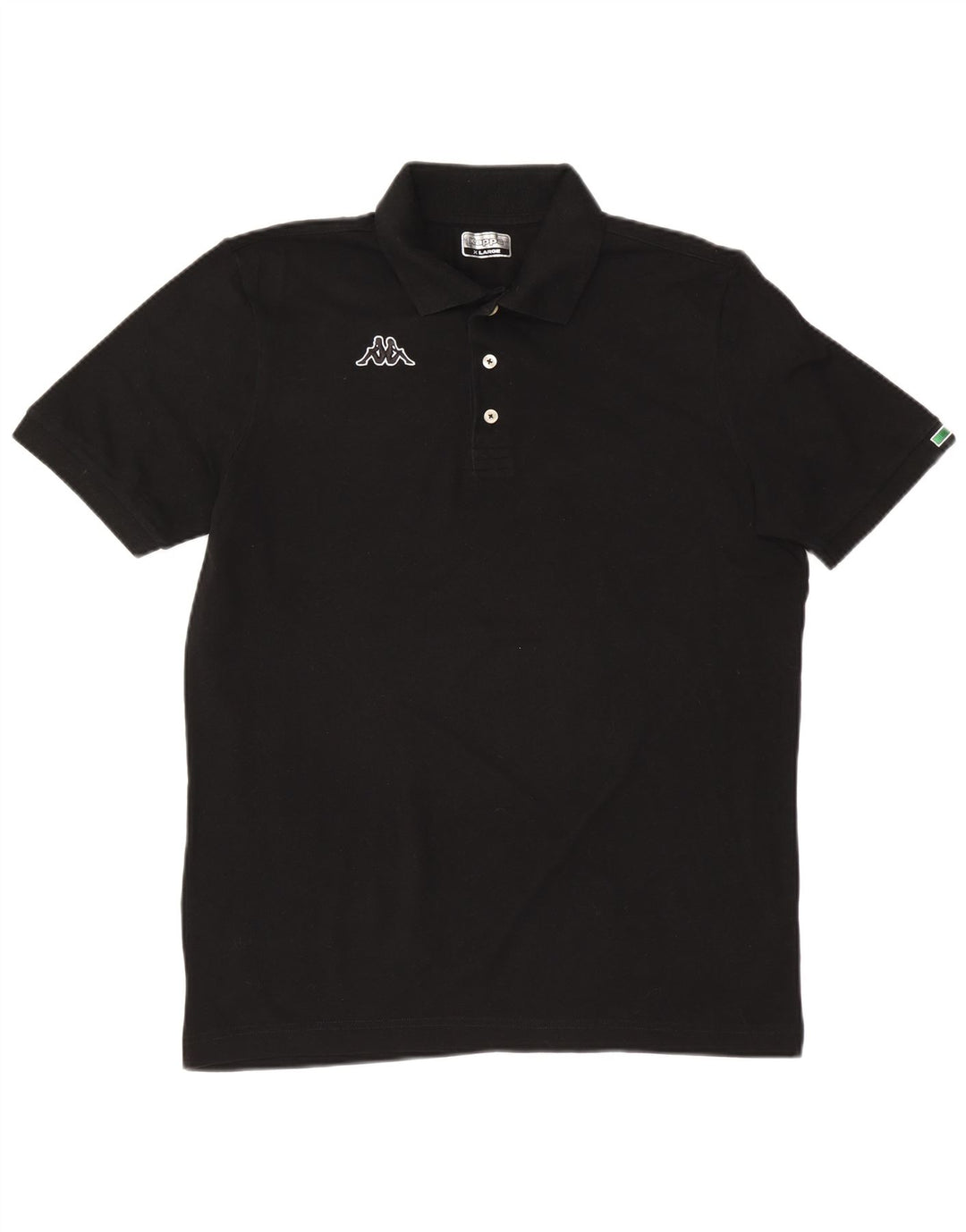 Męska koszulka polo KAPPA XL w kolorze czarnym