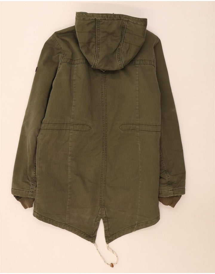 Męska kurtka parka z kapturem Tommy Hilfiger UK 36 Small Khaki