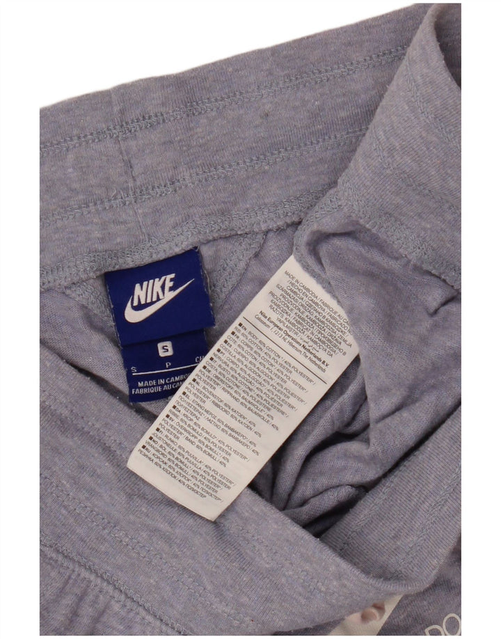 Męskie spodnie dresowe Nike, małe, niebieskie, bawełniane