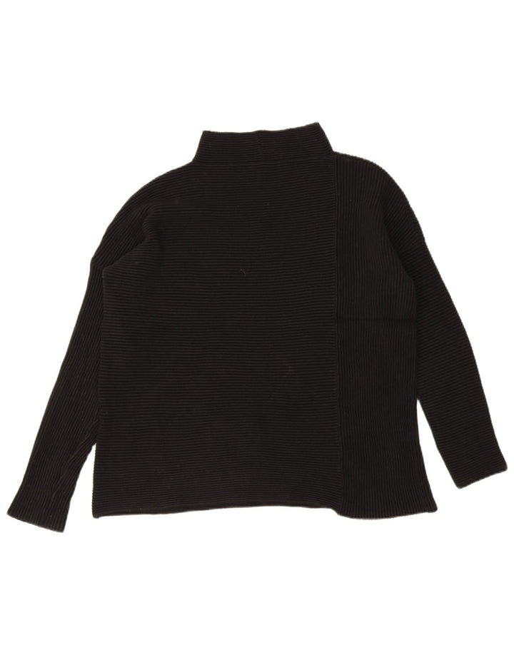 Sweter damski z golfem French Connection UK 10, mały, czarny