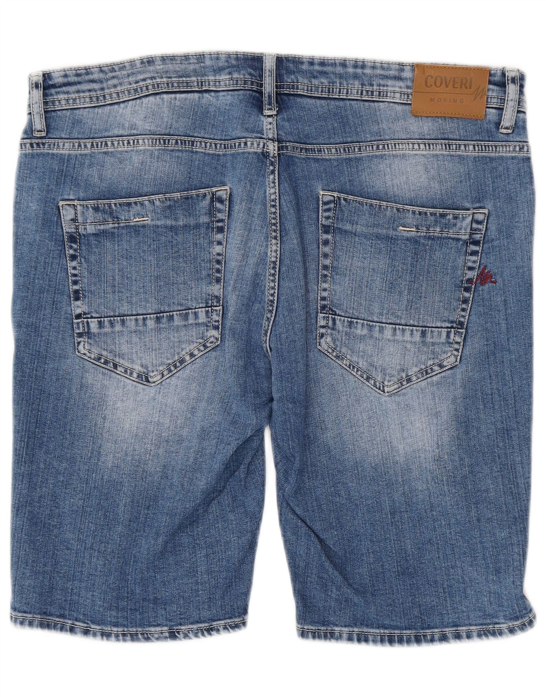 Męskie spodenki jeansowe COVERI IT 52 XL W38 Niebieskie, bawełniane