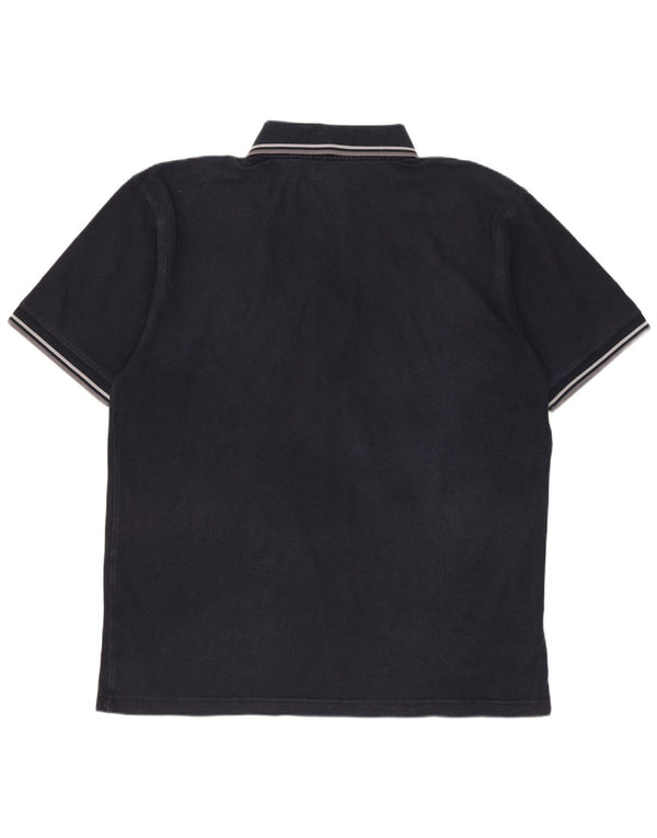 Męska koszulka polo FRED PERRY, duża, granatowa, bawełniana