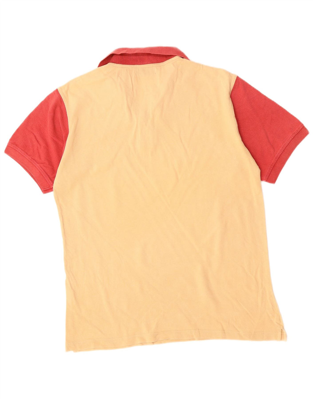 Męska koszulka polo do rugby ASICS, bawełniana, w kolorze średniego beżu