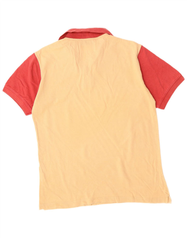 Męska koszulka polo do rugby ASICS, bawełniana, w kolorze średniego beżu