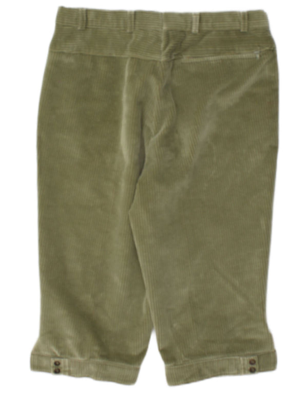 Męskie sztruksowe spodenki w stylu vintage IT 48 Medium W30 Khaki