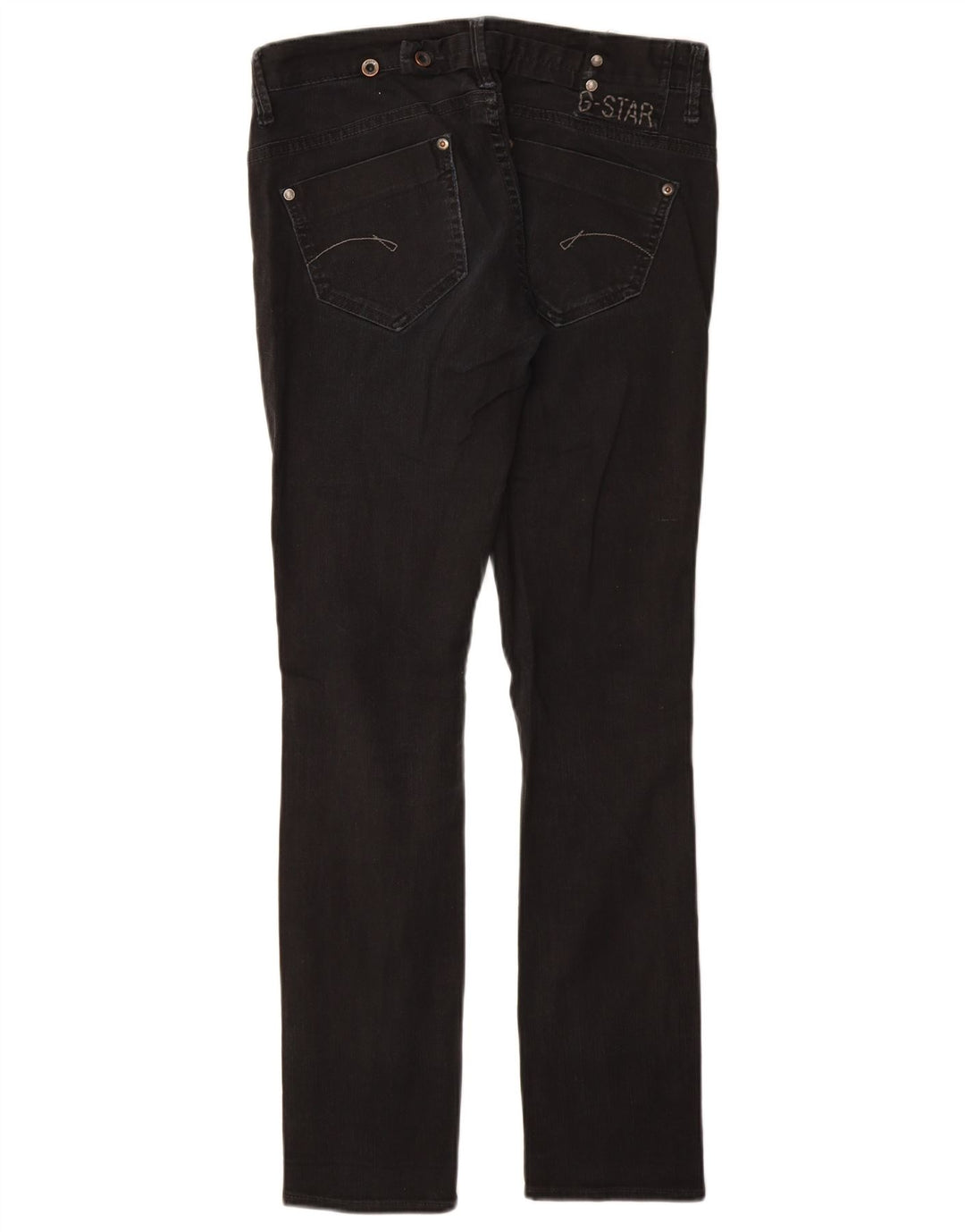 Damskie jeansy skinny G-Star W28 L30 czarne