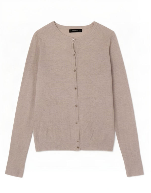 Sweter damski Zara Cardigan UK 10 Small Beige