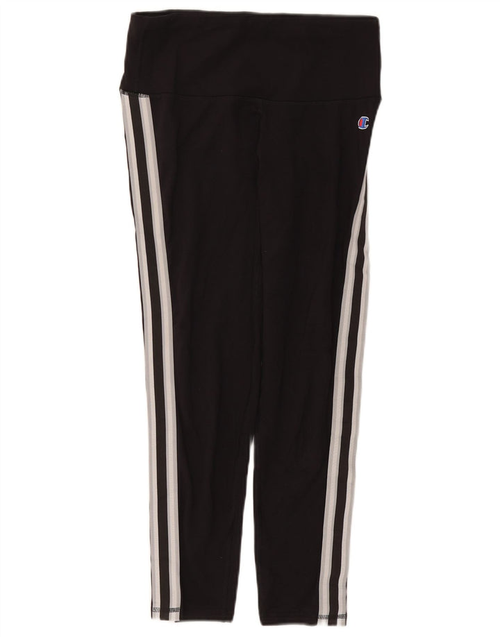 Legginsy damskie CHAMPION UK 12, średni czarny poliester