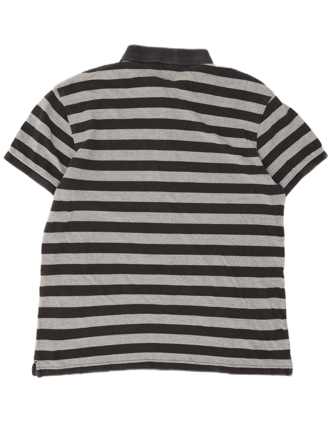 Męska koszulka polo Levi's XL, szara, bawełniana w paski