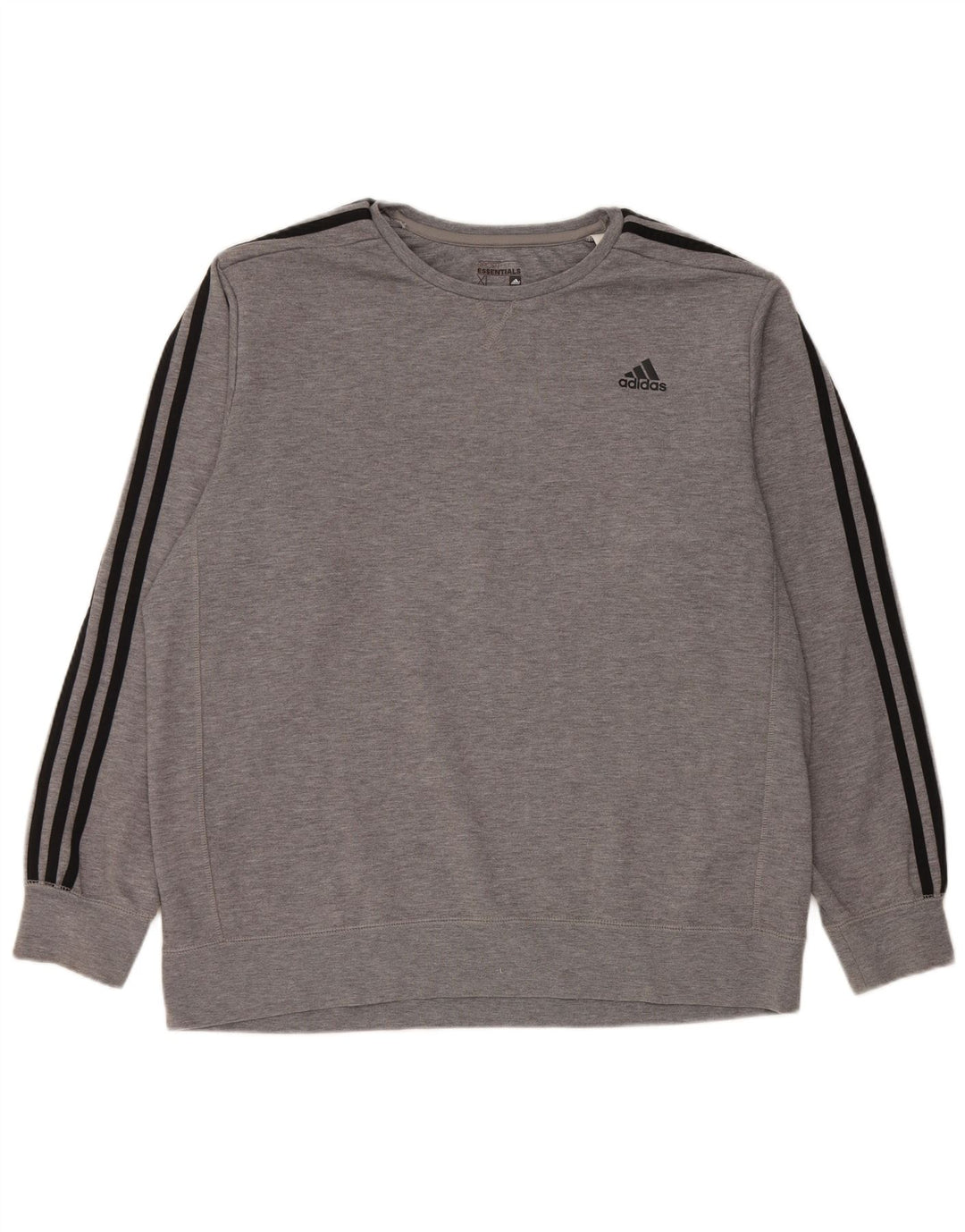 Bluza męska Adidas XL, szary, nakrapiany poliester