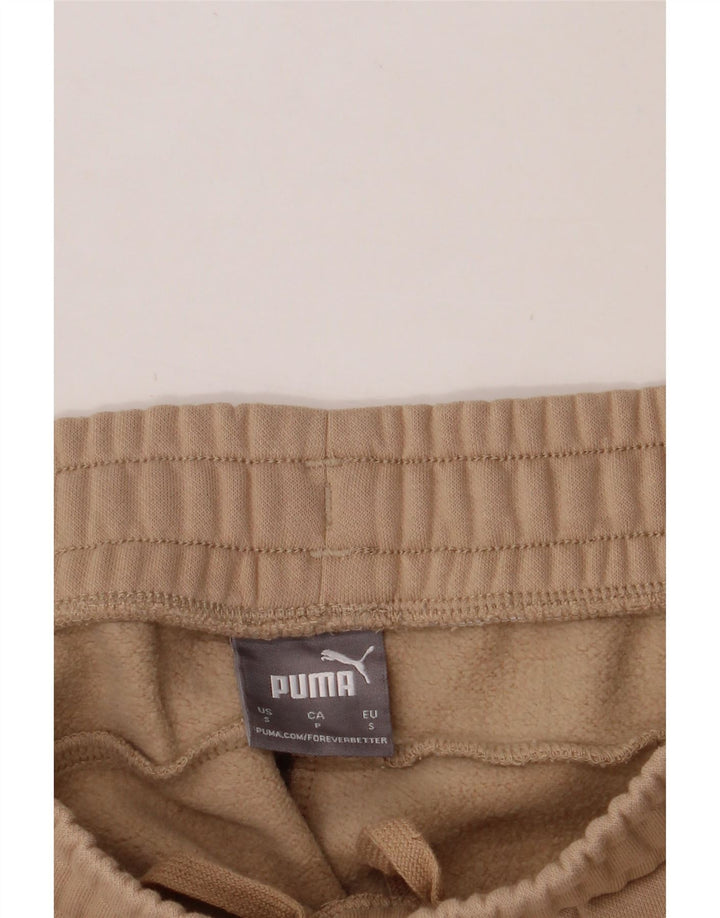 PUMA Mens Tracksuit Trousers Joggers Small Beige Vintage Puma and Second-Hand Puma from Messina Hembry 