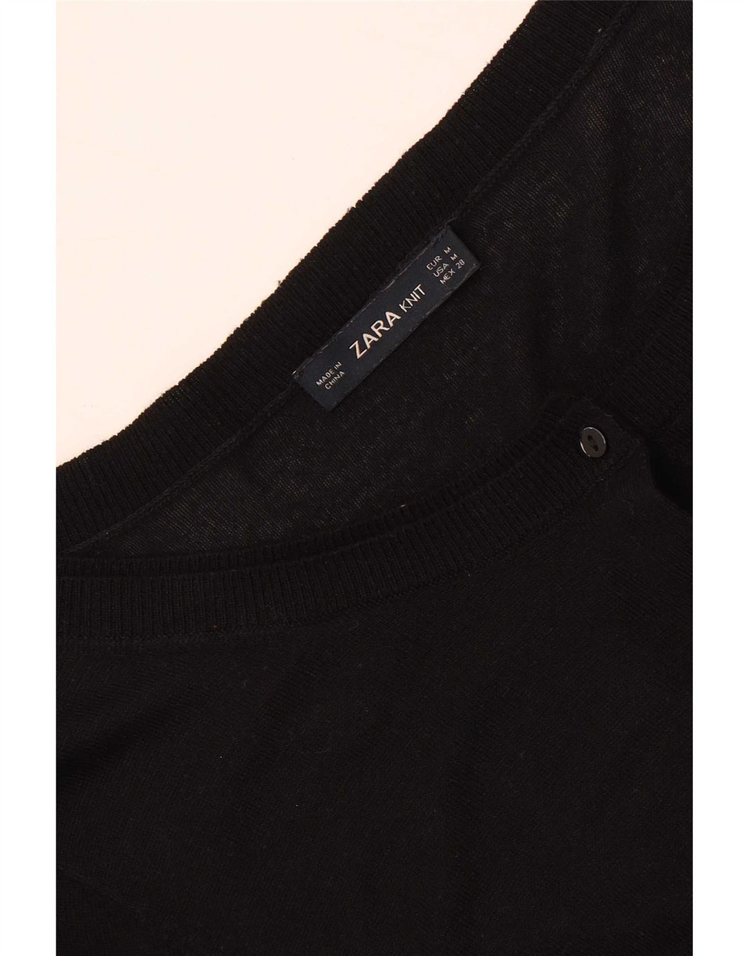 Sweter damski Zara UK 12, średni czarny