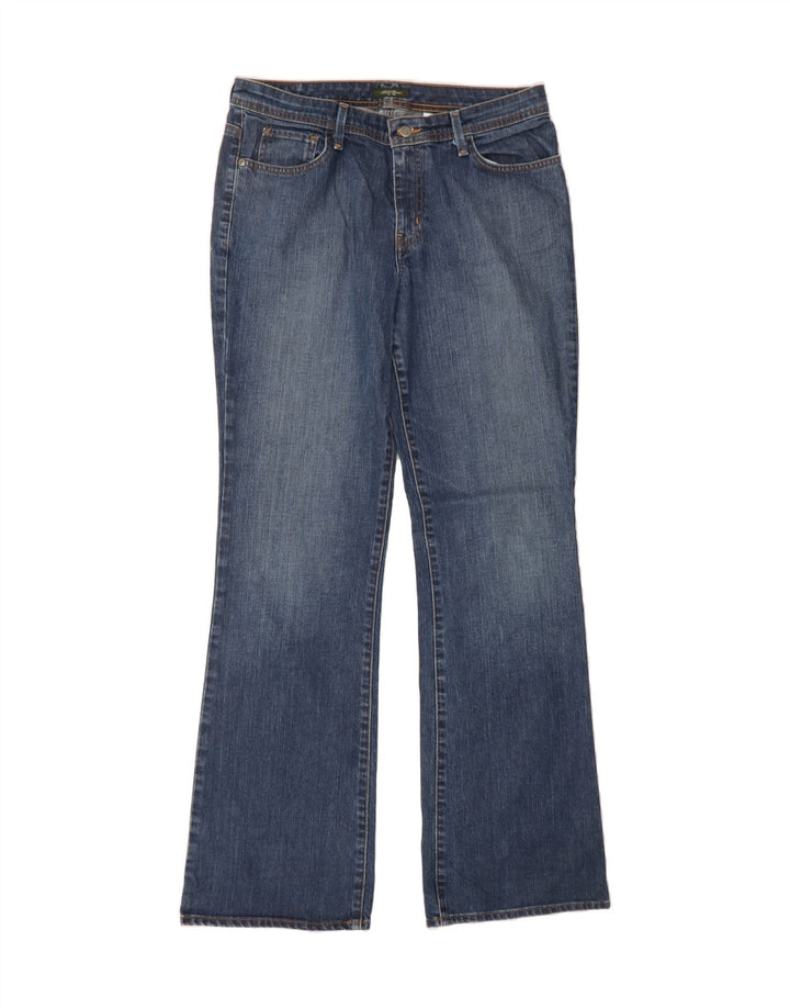 EDDIE BAUER Womens Shaped Fit Bootcut Jeans US 8 Medium W30 L35 Blue Vintage Eddie Bauer and Second-Hand Eddie Bauer from Messina Hembry 
