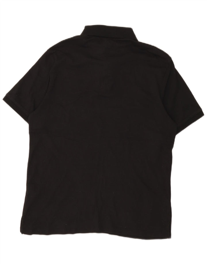 Męska koszulka polo Dkny, duża, czarna, bawełniana