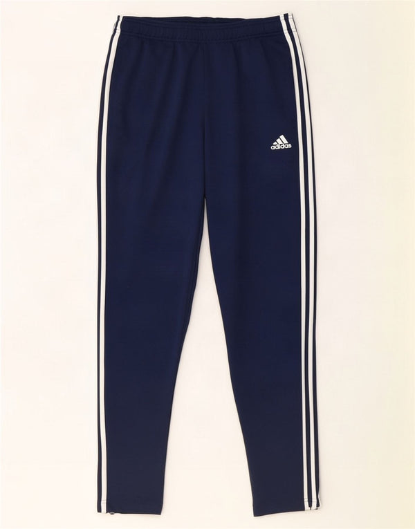 Męskie spodnie dresowe Adidas UK 42/44, duże granatowe