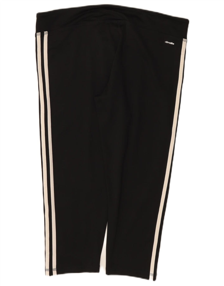 Damskie legginsy Adidas Climalite Capri UK 20/22 XL Czarny poliester