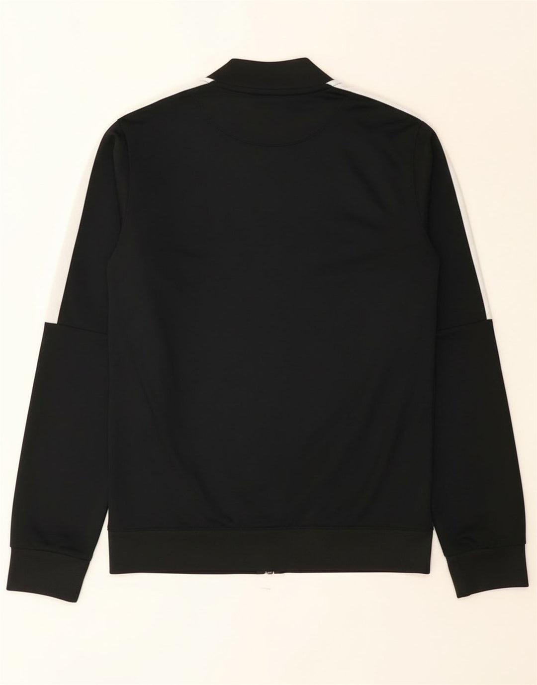 Męska kurtka dresowa Nike Dri Fit, mała, czarna, poliestrowa z blokami kolorów