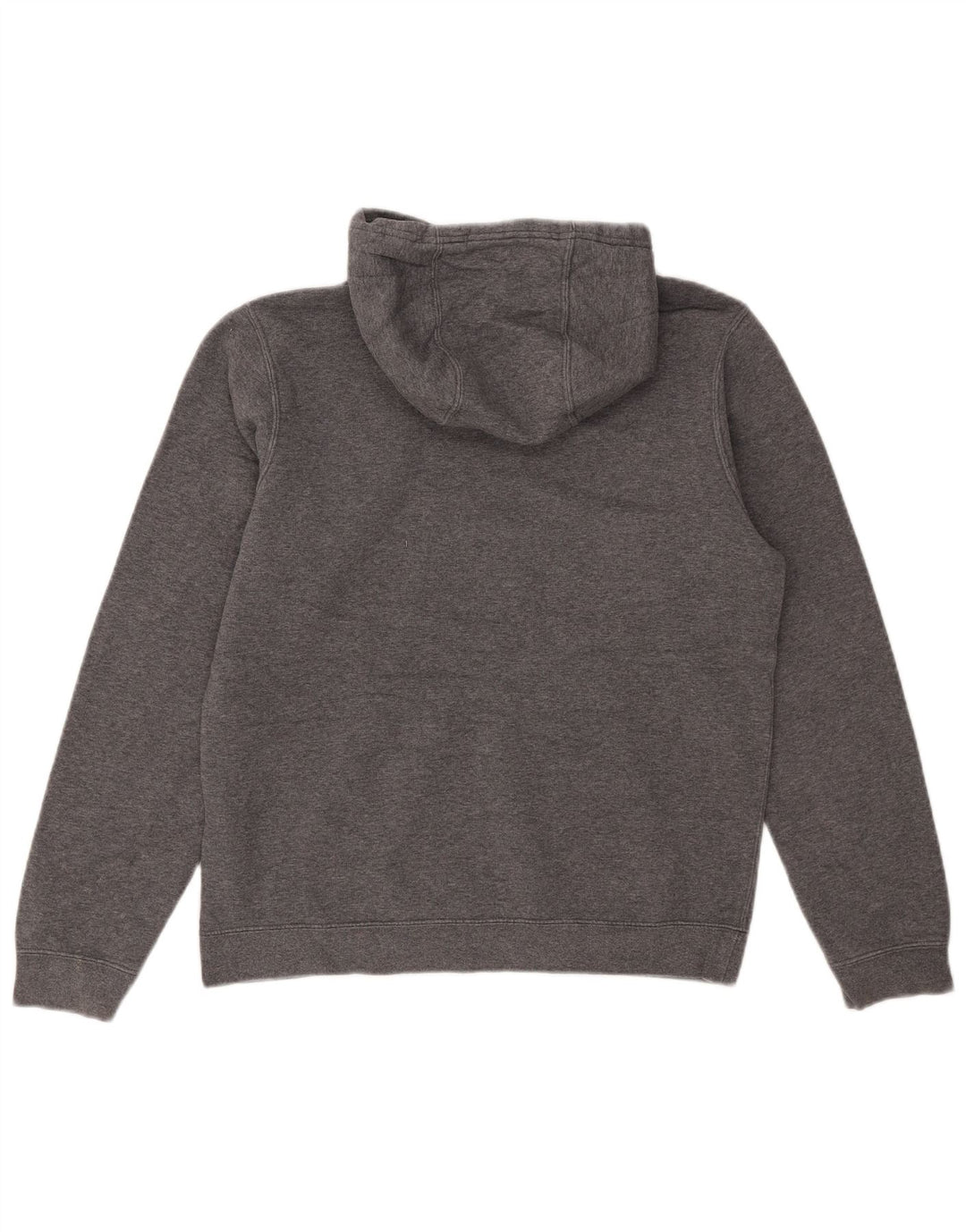 Męski sweter z kapturem Nike, mały, szary, z bawełny w cętki