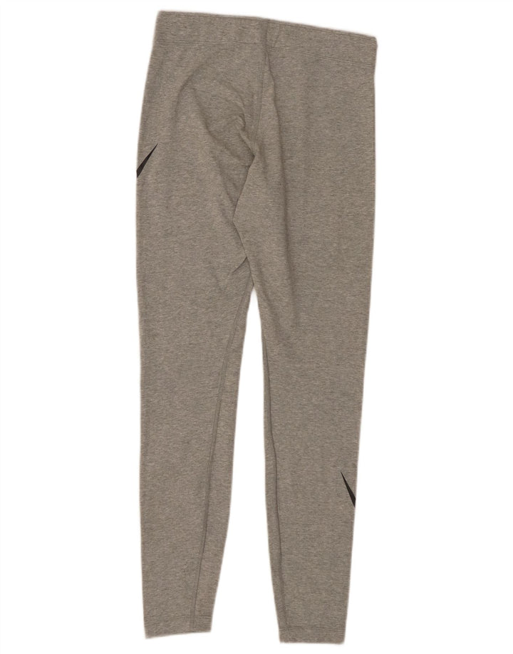 Damskie legginsy NIKE Graphic UK 10, małe, szare, bawełniane w cętki