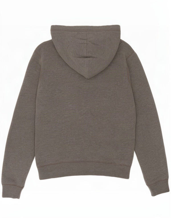 Damska bluza z kapturem Hollister Graphic UK 6 XS, szara bawełna