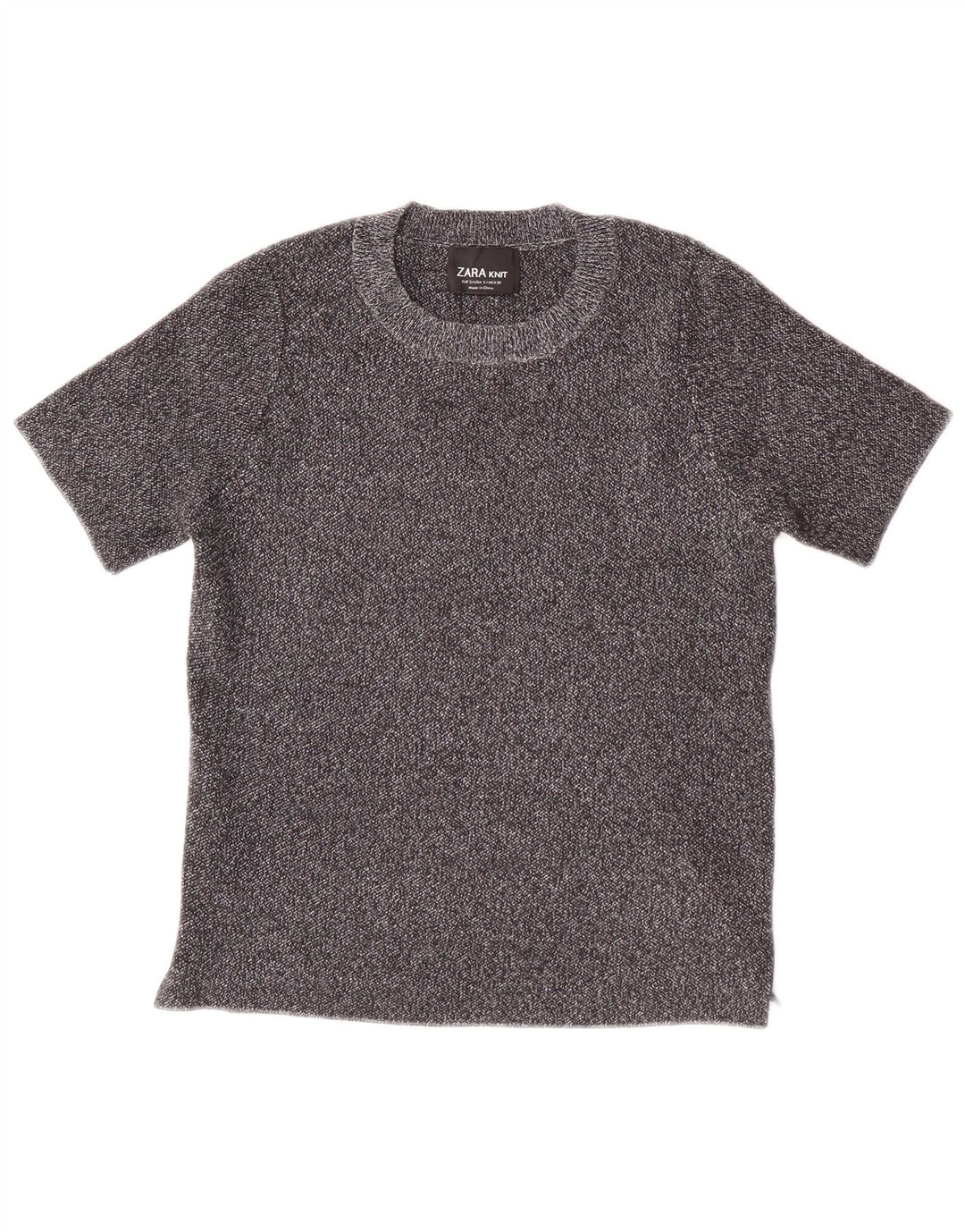 Damska koszulka Crop Top ZARA UK 8 Small Grey