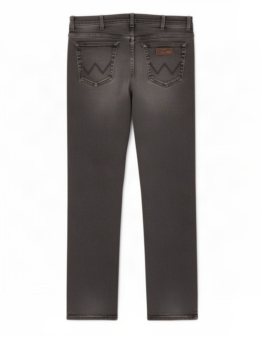 Męskie jeansy Wrangler Texas Straight W40 L34 Szara bawełna