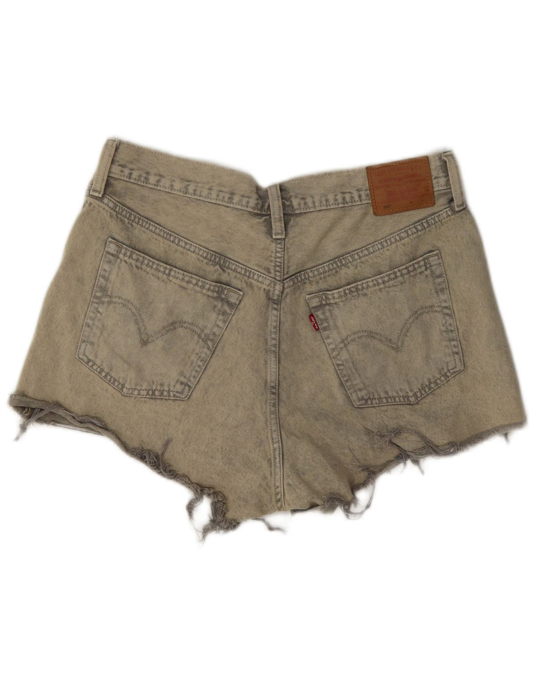Damskie spodenki jeansowe Levi's 501 W30 średnioszare