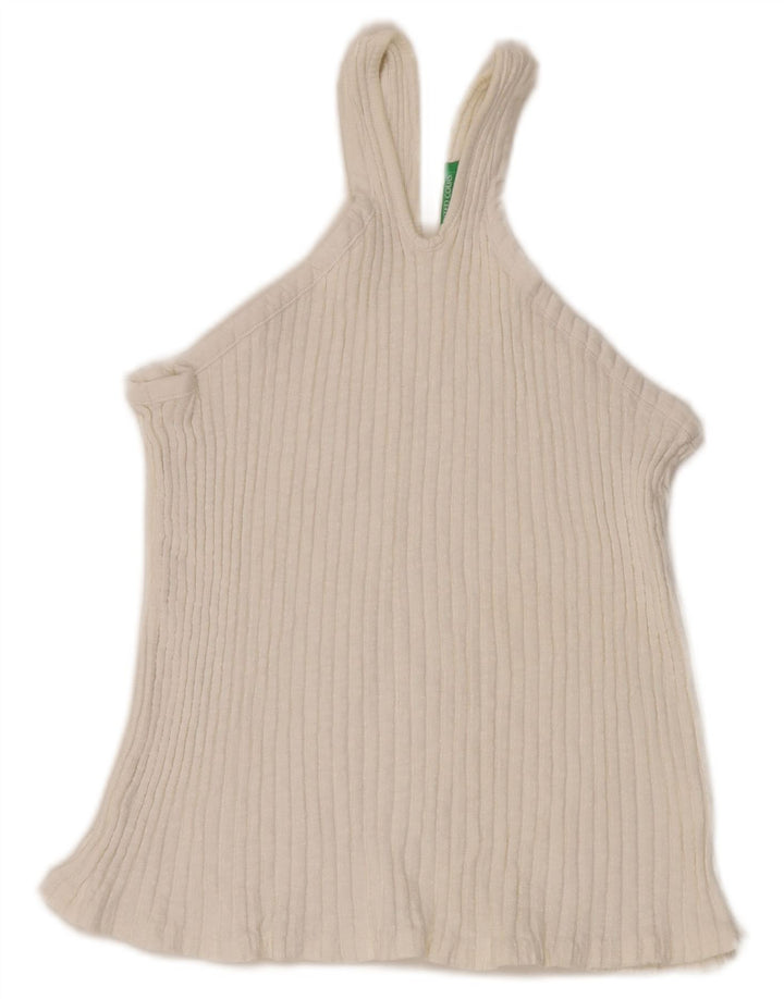 Damski top na ramiączkach Benetton UK 6 XS, biały
