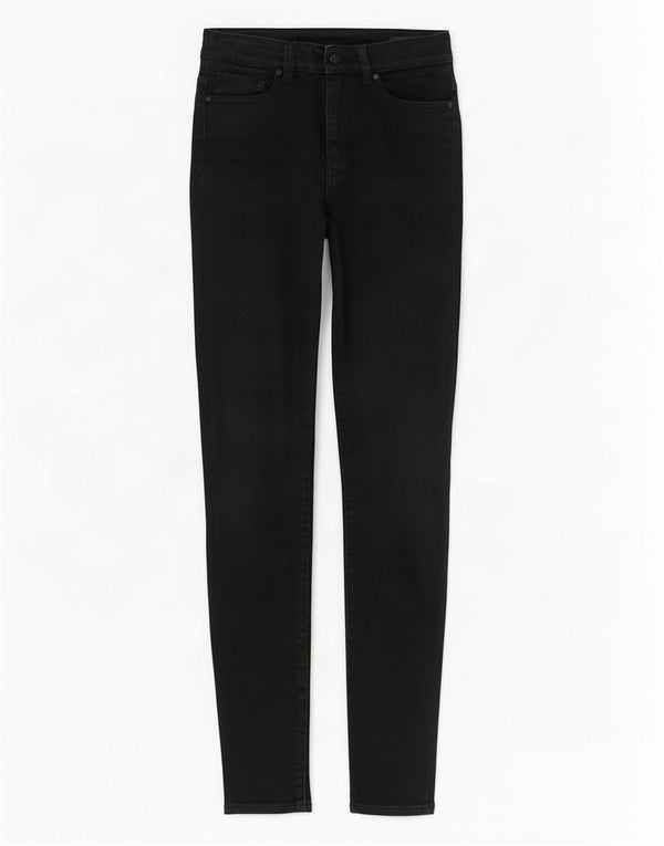 Damskie jeansy Lee Skinny W26 L30, czarne, bawełniane