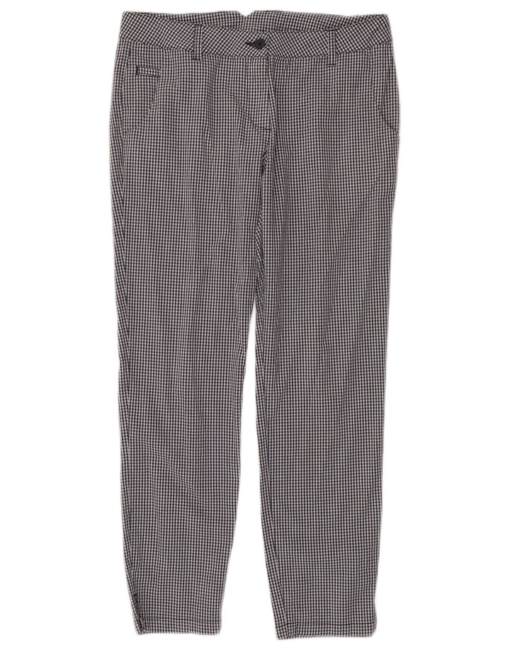 Spodnie damskie Chervo Slim Casual IT 44 Medium W38 L26 Czarna kratka