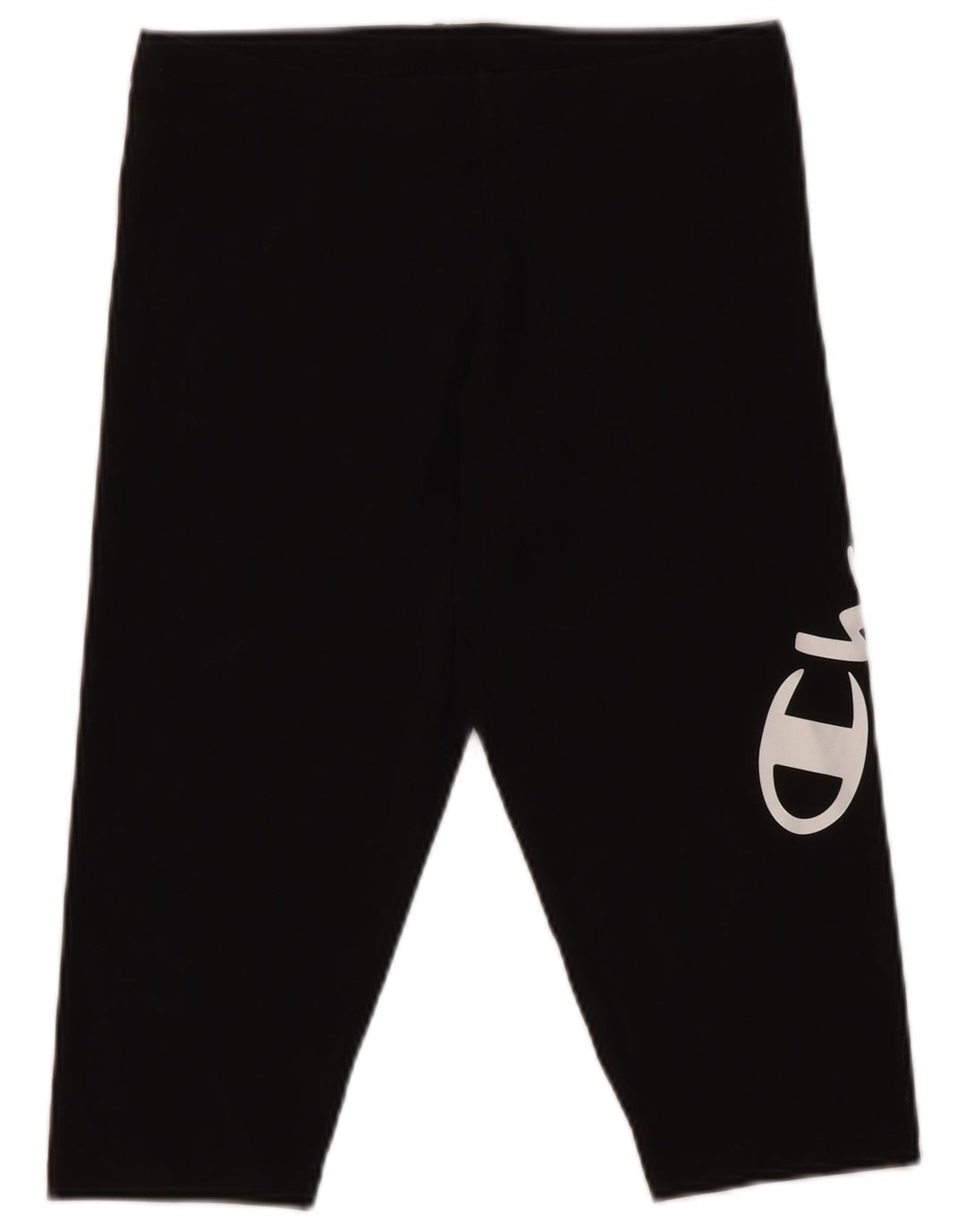 Damskie legginsy Champion Graphic Capri UK 10 Small Black