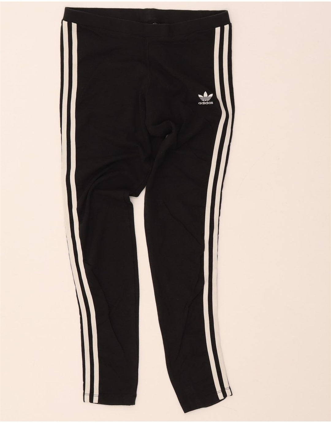 Legginsy damskie ADIDAS UK 10, małe, czarne, bawełniane