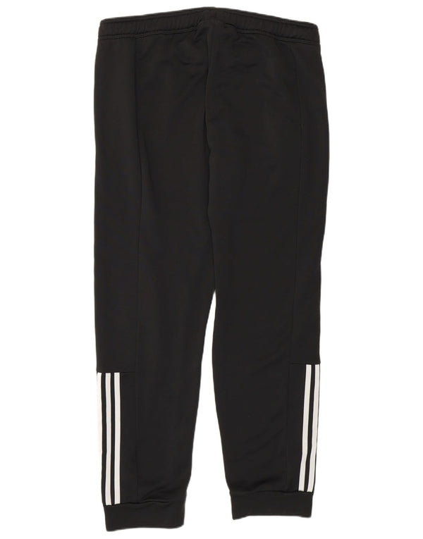 Damskie spodnie dresowe ADIDAS Joggers UK 20/22 XL Czarny poliester