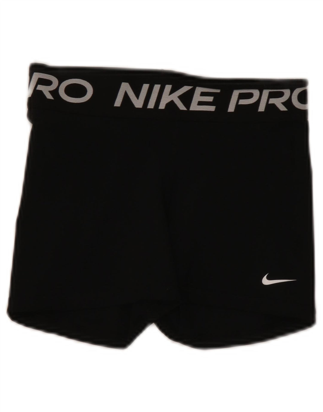 Damskie spodenki sportowe Nike Dri Fit Graphic UK 8, małe, czarne, poliestrowe
