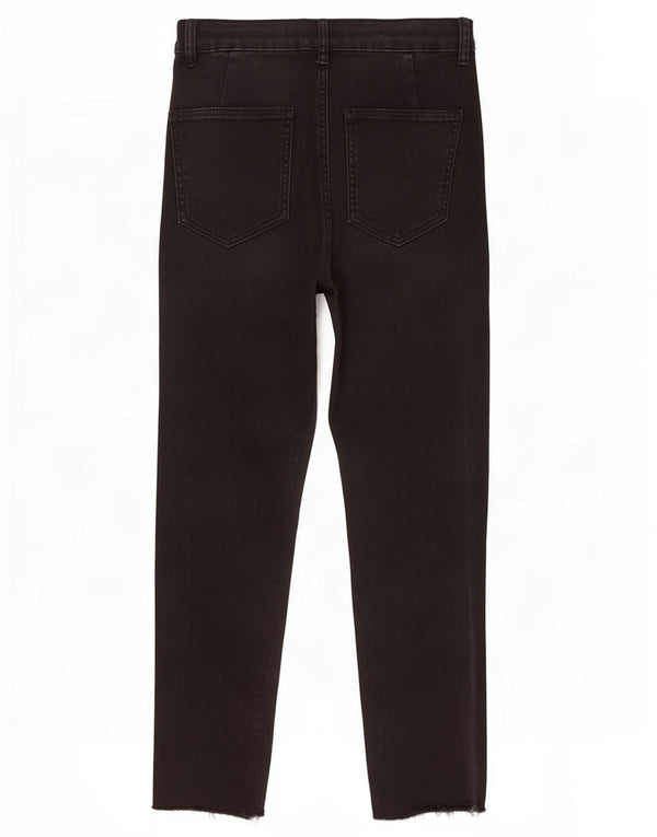 Dżinsy damskie Zara EU 38 Small W28 L25 Czarna bawełna