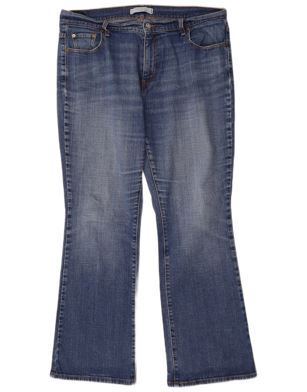Dżinsy damskie LEVI'S 515 Bootcut US 16 2XL W36 L31 Niebieskie bawełniane