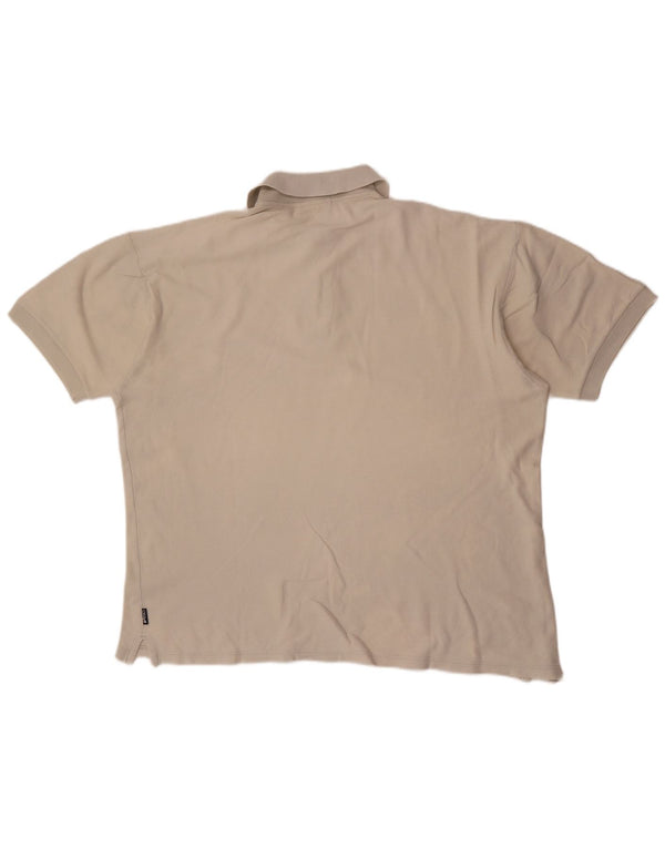 Męska koszulka polo Asics XL w kolorze beżowym