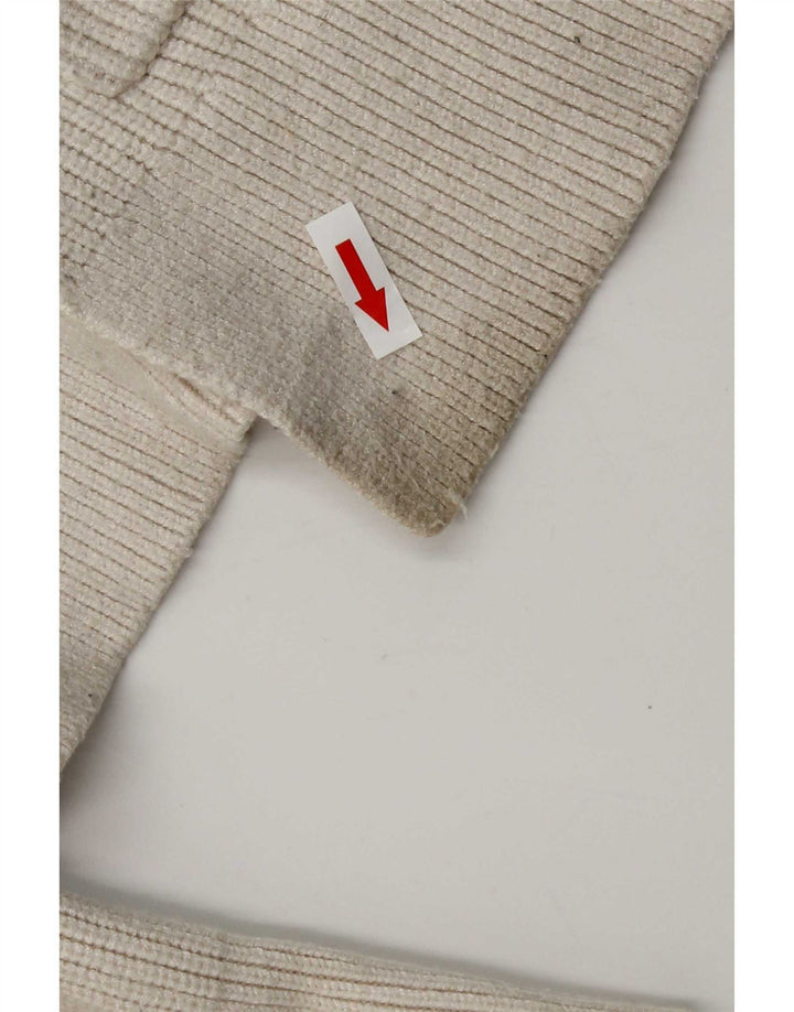 Damski sweter oversize Zara UK 10 Small White Wiskoza