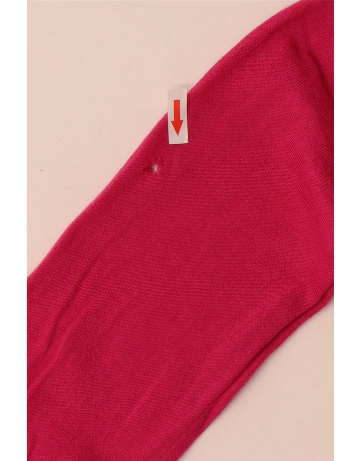Sweter damski Marks & Spencer z wywijanym dekoltem, UK 12, średni róż