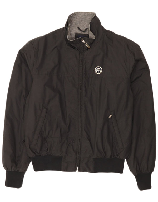 Męska kurtka bomberka North Sails UK 42 XL, czarna, poliamidowa