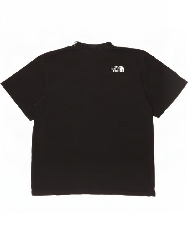 Damska koszulka oversize z grafiką The North Face UK 16, duża, czarna