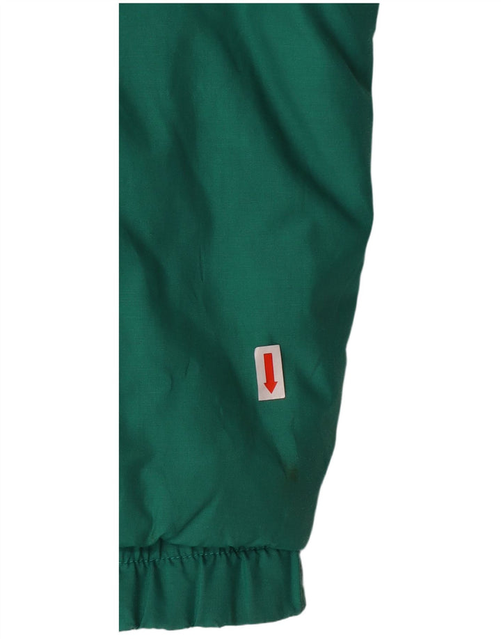 ANZI BESSON Womens Padded Jacket IT 48 XL Green Cotton