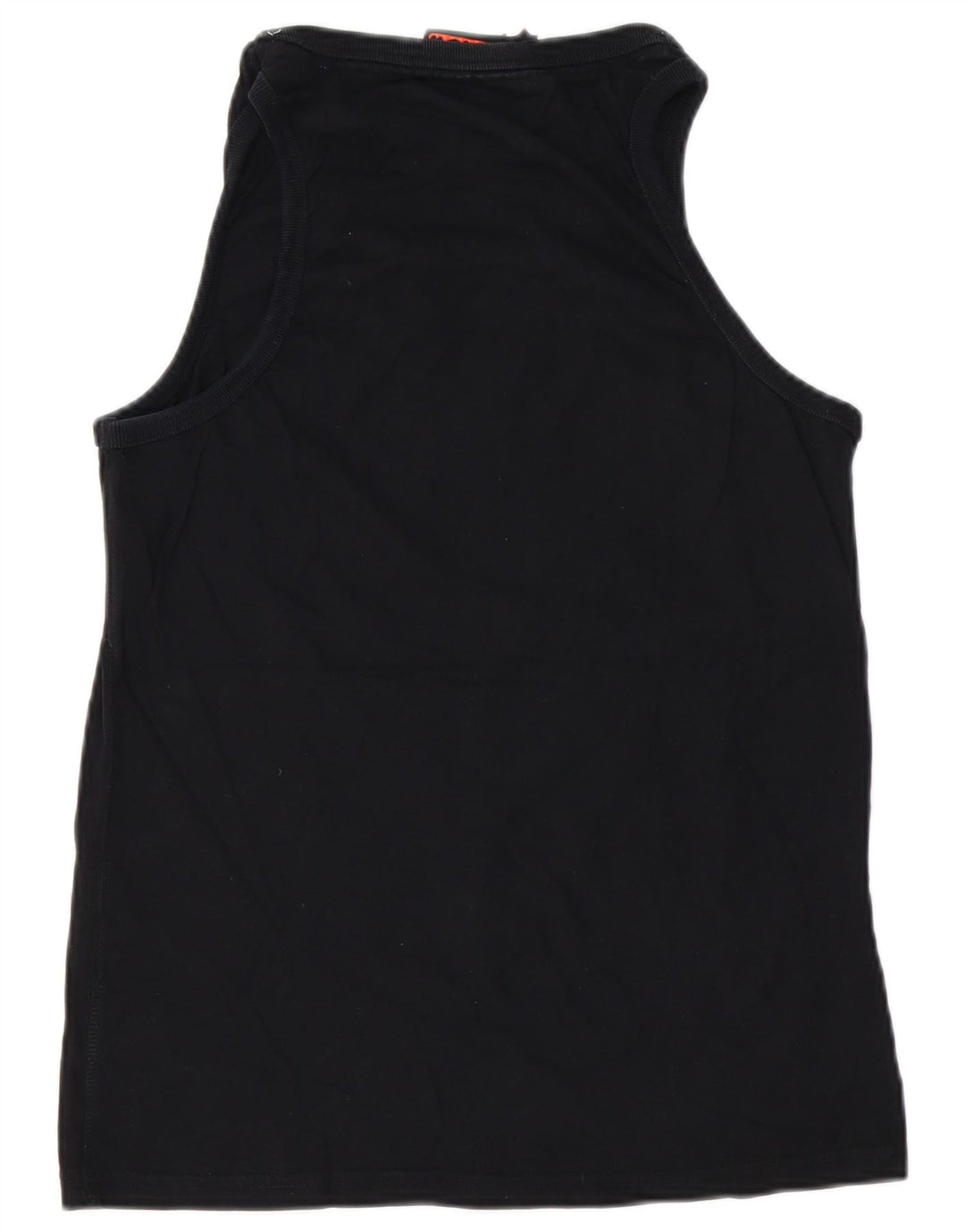 Męski top z kamizelką Superdry Graphic, duży, czarny, bawełniany