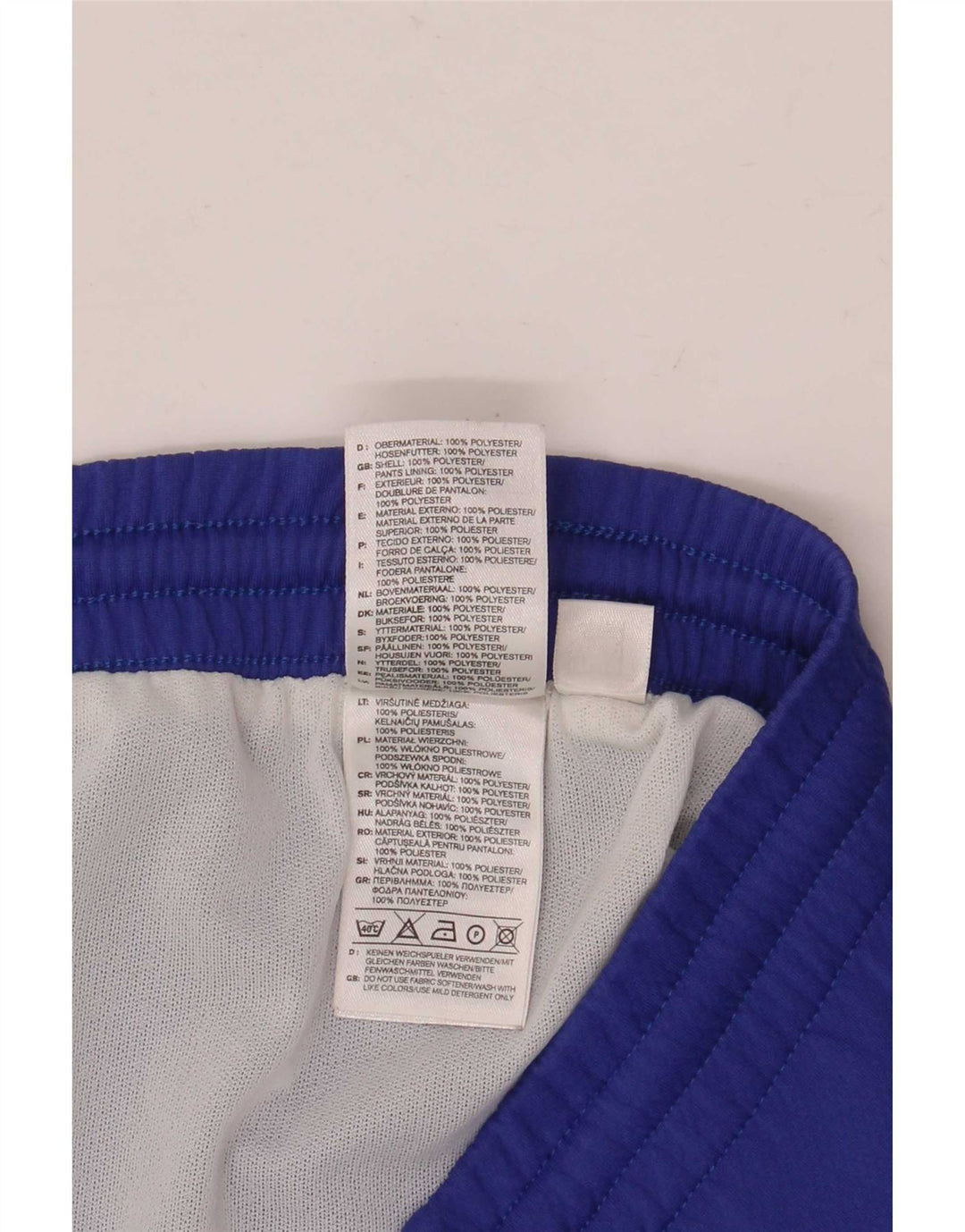 Męskie spodenki sportowe Adidas XL Niebieski poliester
