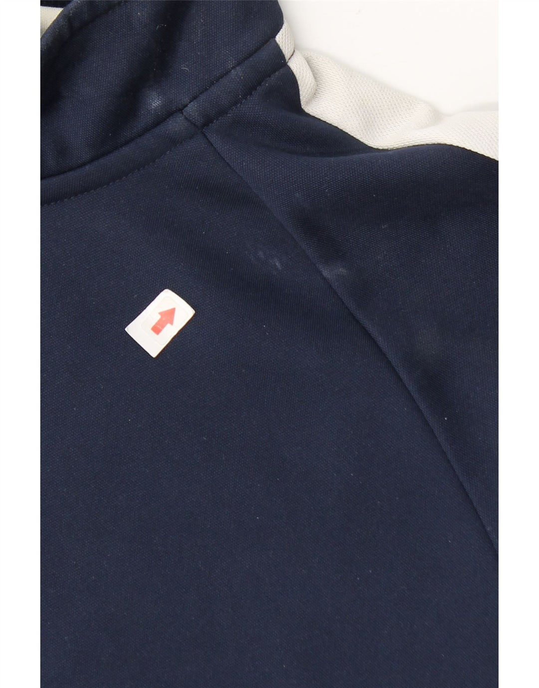 Męska koszulka Nike Dri Fit z zamkiem błyskawicznym i długim rękawem, w kolorze średniego granatu