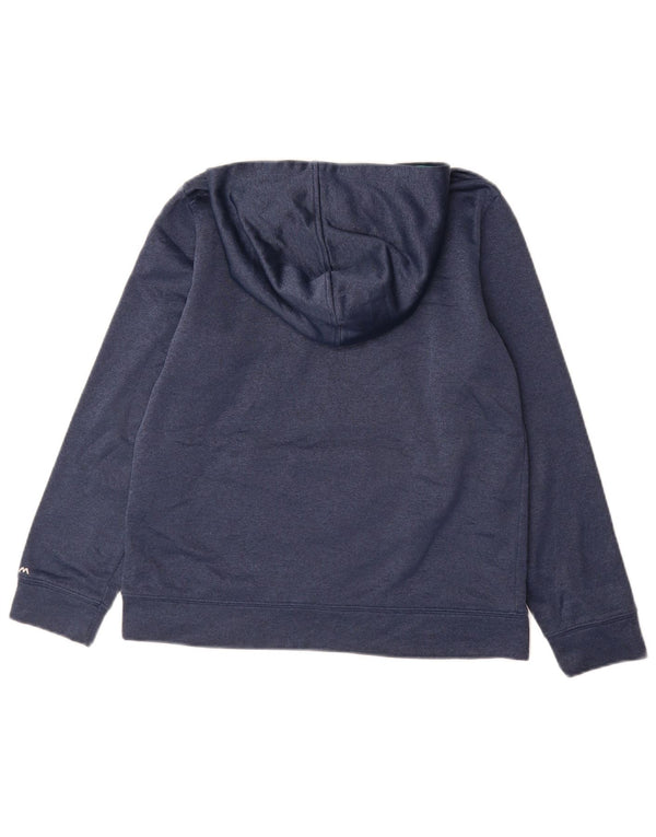 UNDER ARMOUR Dziewczęcy luźny sweter z kapturem 11-12 lat, duży, granatowy