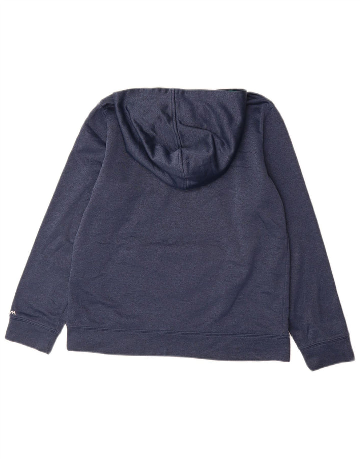 UNDER ARMOUR Dziewczęcy luźny sweter z kapturem 11-12 lat, duży, granatowy