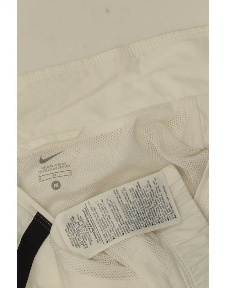 Damska kurtka dresowa Nike UK 14, poliester w kolorze średniej bieli
