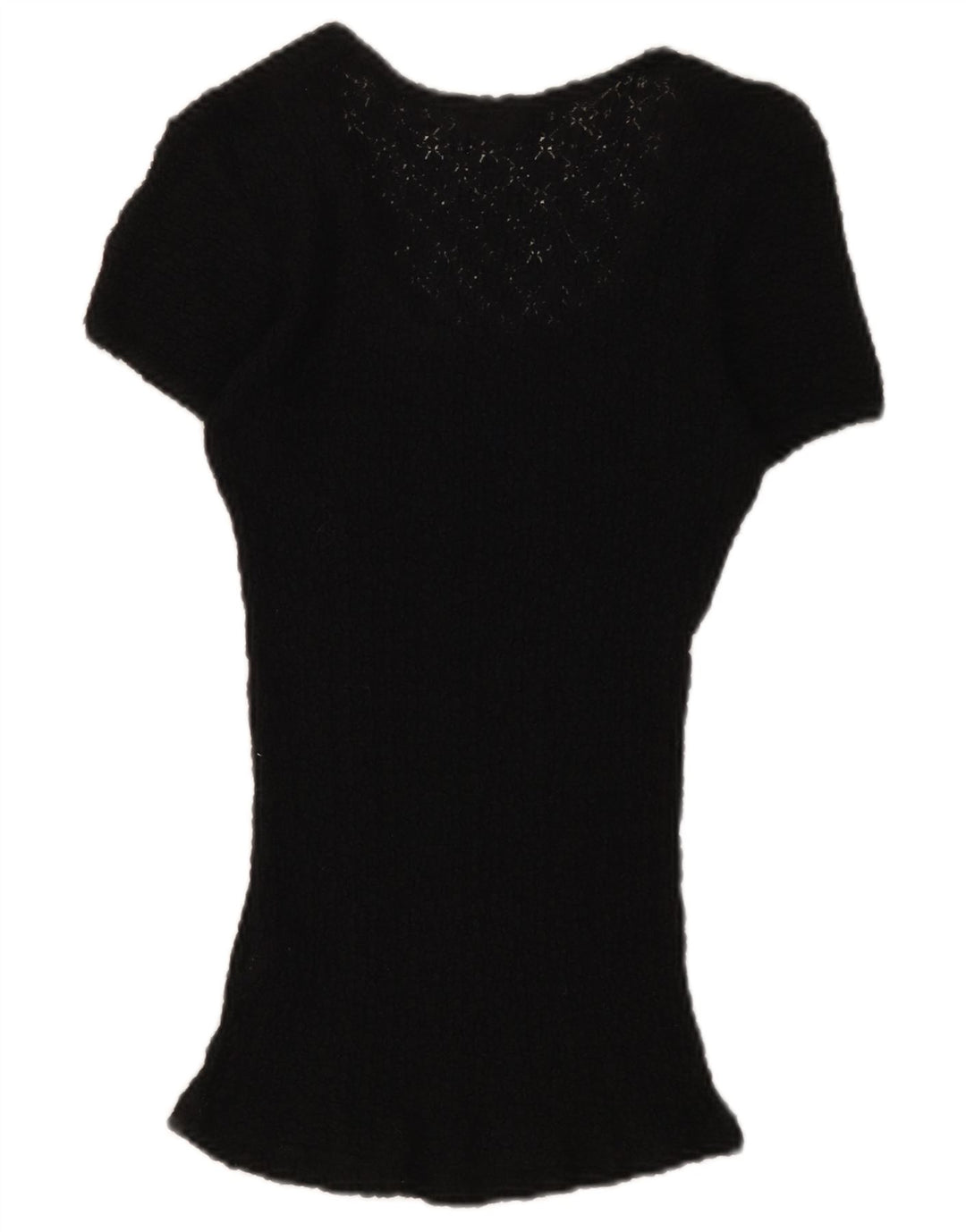 Koronkowa bluzka damska Guess Top UK 12, średnia czarna w kwiaty