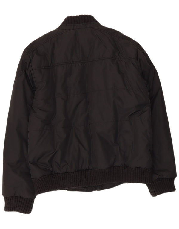 Męska kurtka bomber Tommy Hilfiger UK 44 2XL Czarny nylon
